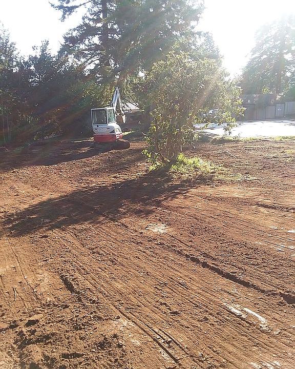Property has been leveled.