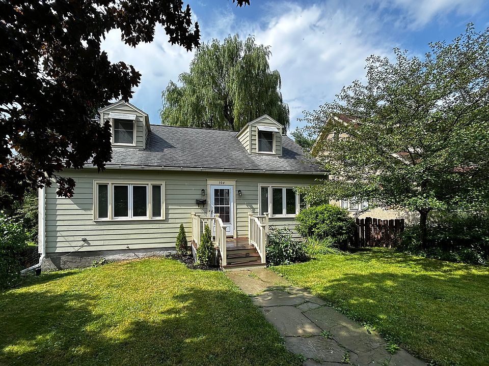 Front of house and front yard