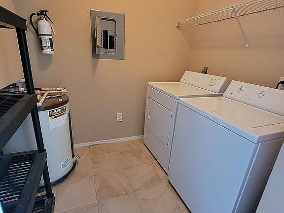 Washer and dryer included! 