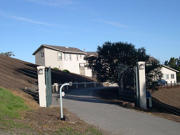 looking from drive gate