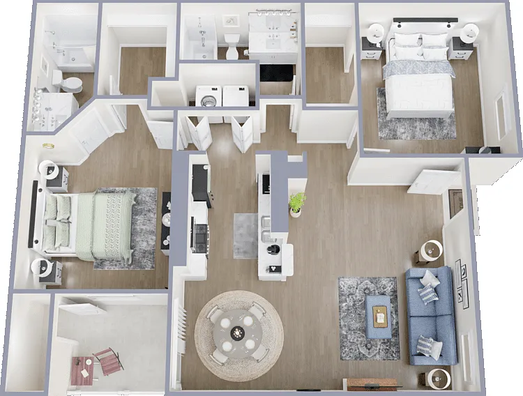 Pebble Beach Floorplan Diagram