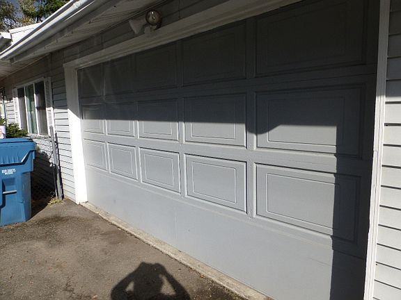Two car garage on front of home.