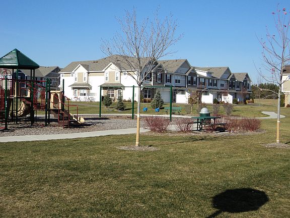 One of the community playgrounds