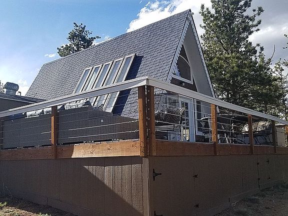 Waterproof under deck storage