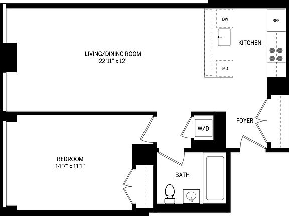 2nd image of 200 E 21st St APT 10B