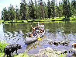 Buffalo River in Island Park