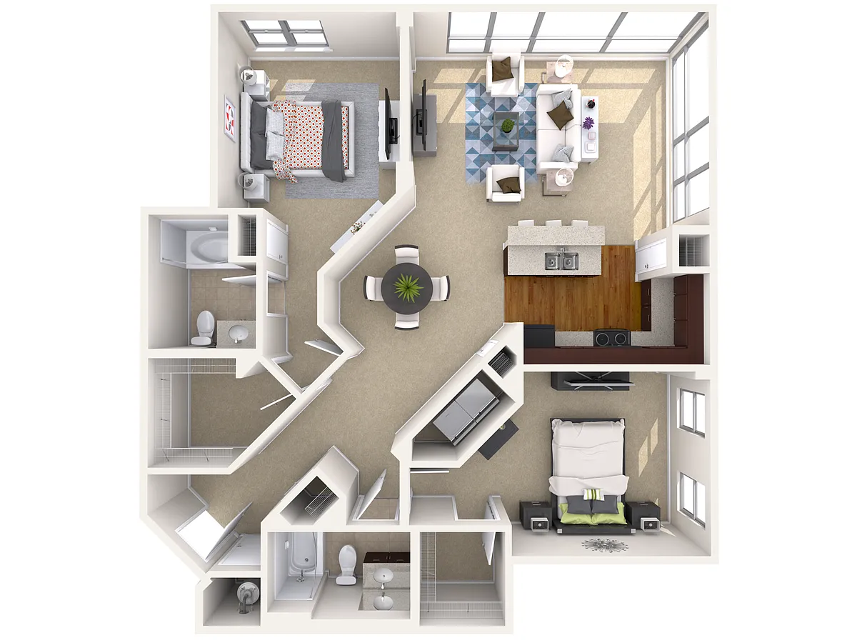 Floor plan Square