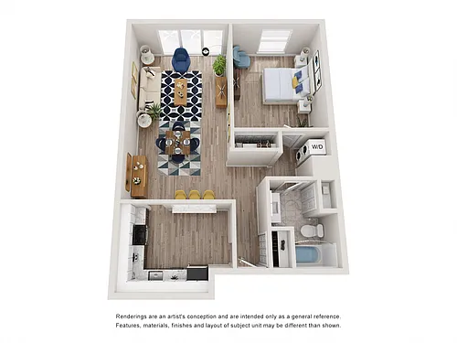 Floor plan Style B