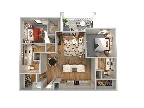 Floor plan B2