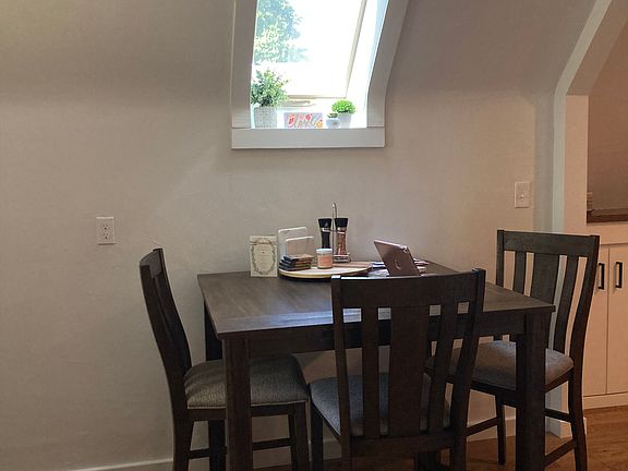 Dining area in between kitchen and living room. *If you want table and chairs old renter will sell for $50*