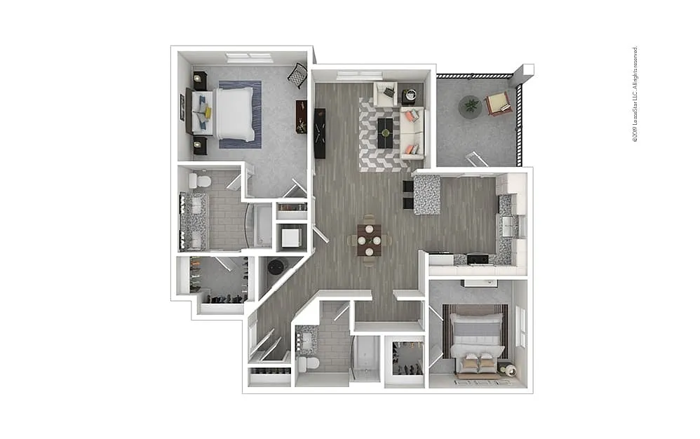 Floor plan The Oconee