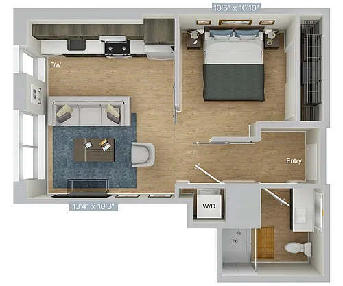 Floor plan A1-580