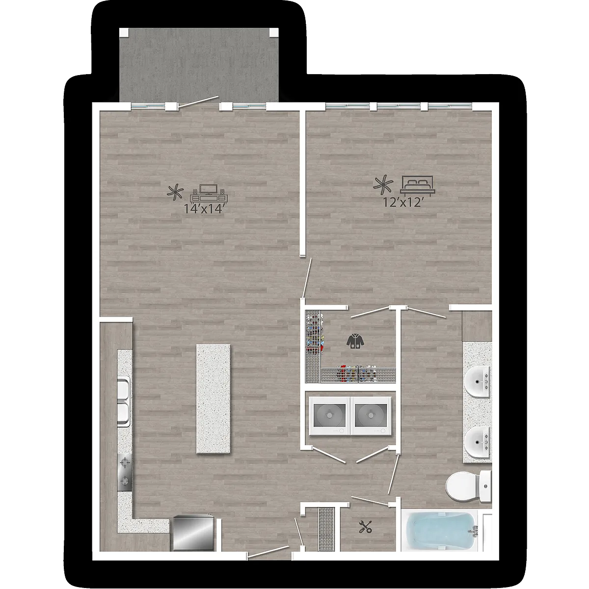 Floor plan A4