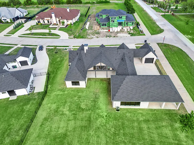 Sits on almost an acre