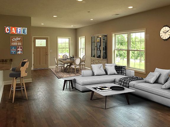 Flexible Open Floor Plan