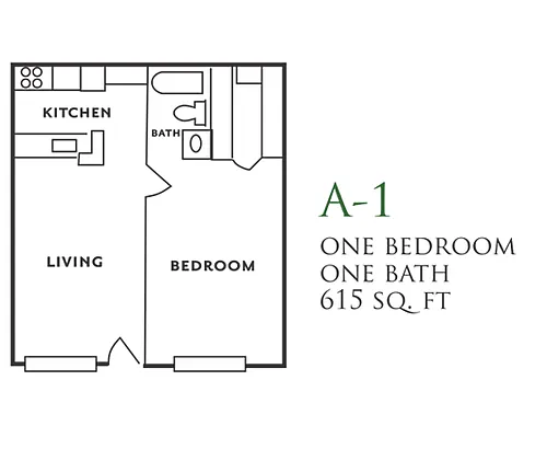 Floor plan PLAN 1x1