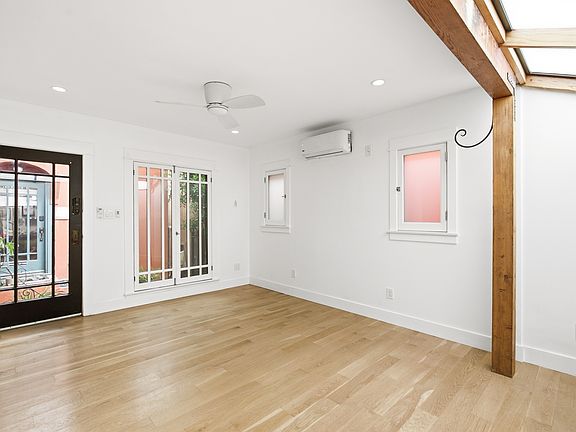 Living room with a view of the front door
