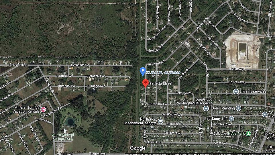 Satellite View Lot 28 