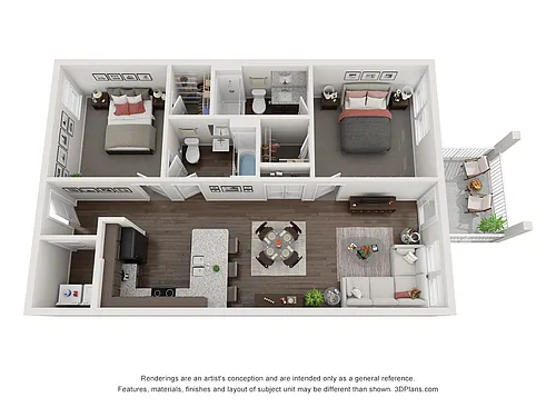 Floor plan The Tidewater