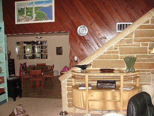 View from living room into dinning