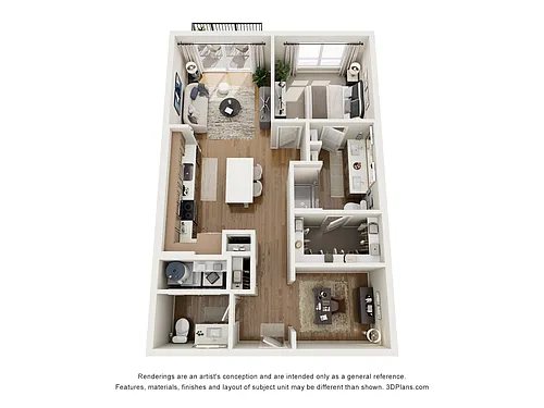 Floor plan A1E