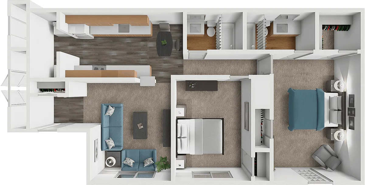 Floor plan Callahan