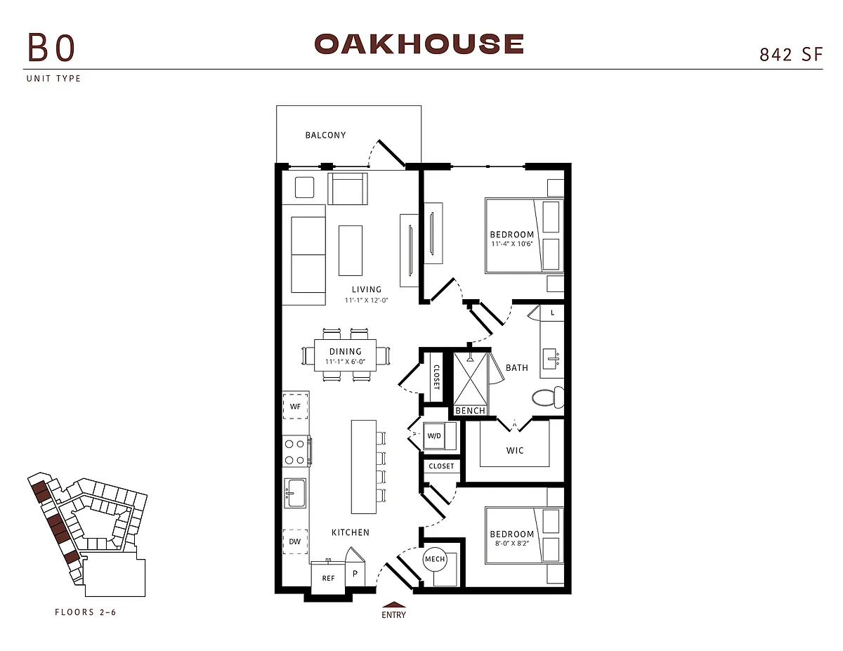 Floor plan B0 P8