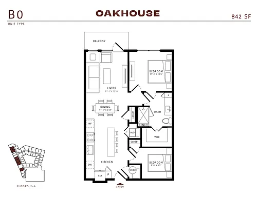 Floor plan B0 P8