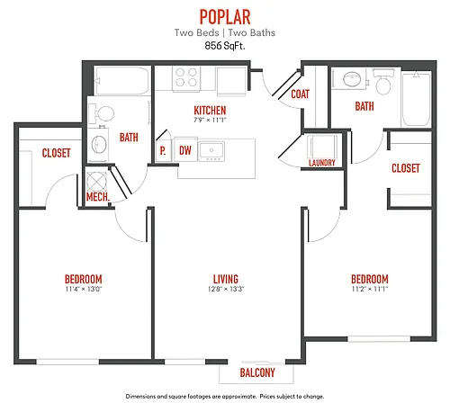 Floor plan Poplar