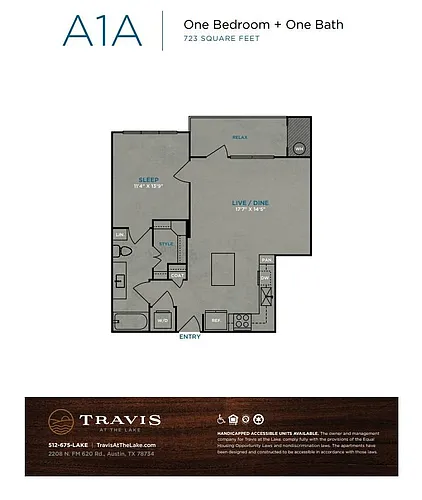 Floor plan A1a