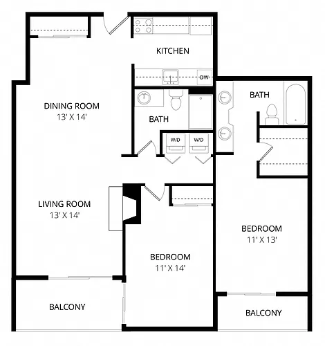 Floor plan Eagles Nest