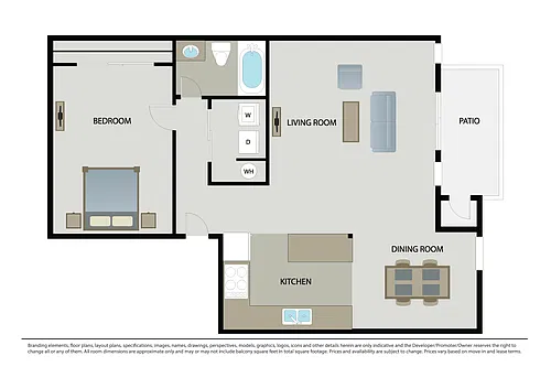 Floor plan Plan 1C