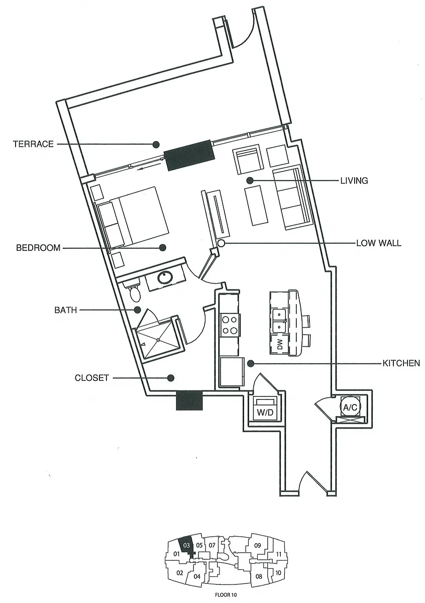 Floor plan Terrace 3 - Deluxe