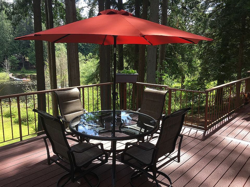 View of the lake from deck