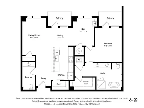 Floor plan F1