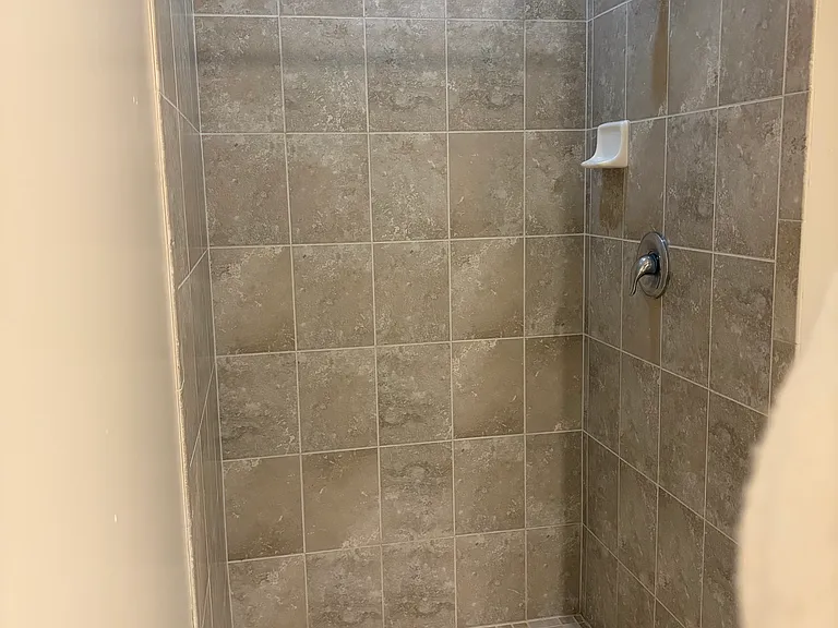 Tile shower