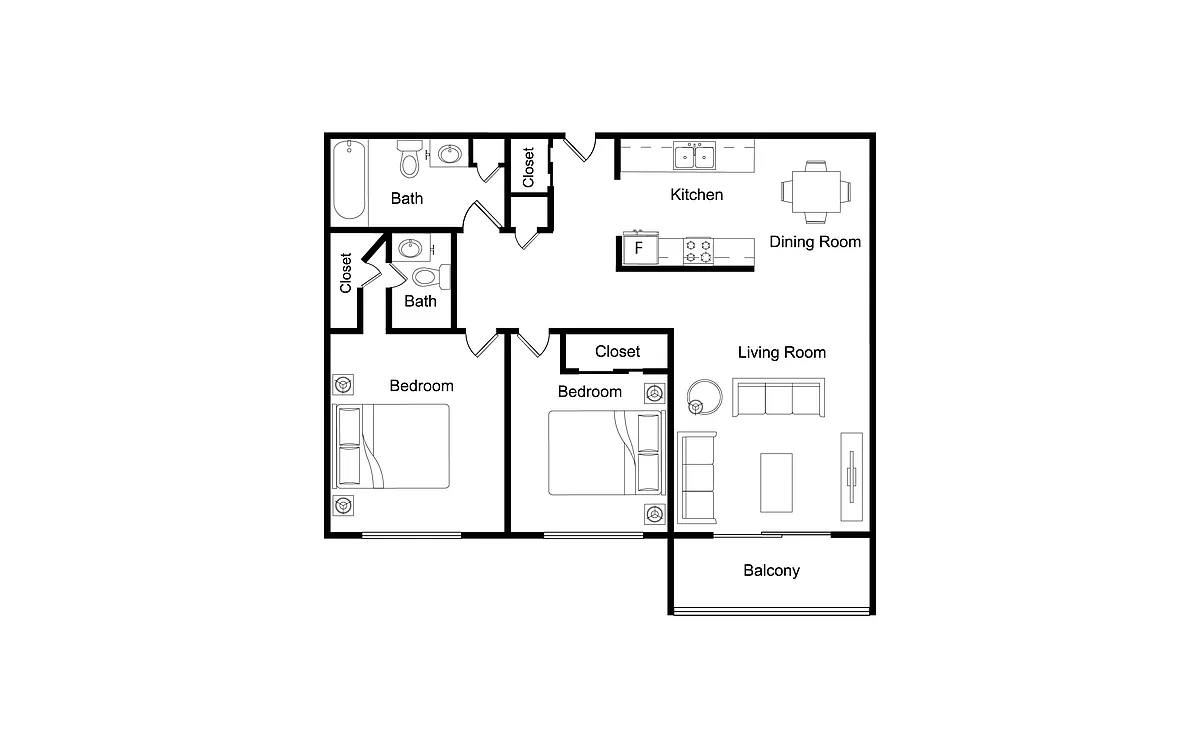 Floor plan B3