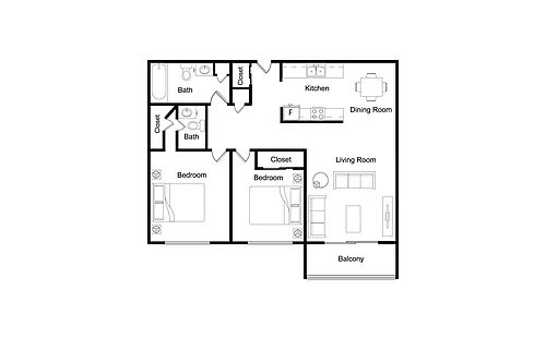 Floor plan B3