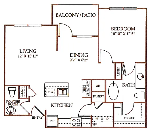 Floor plan A2