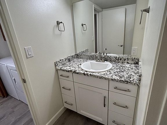 Downstairs bath vanity