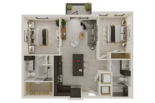 Floor plan Brown
