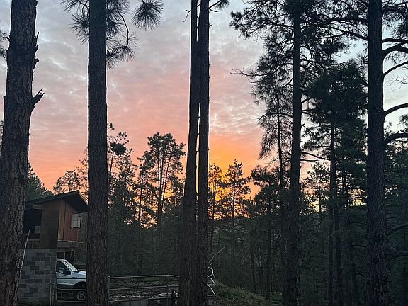 Sunsets from master bedroom