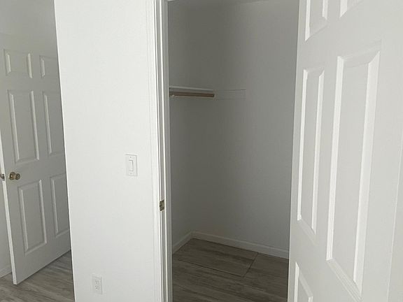 Bedroom One, walk in closet