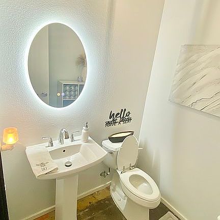 Half bath.