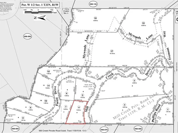 0 Mill Creek Dr Lot 4, Oak Run, CA 96069