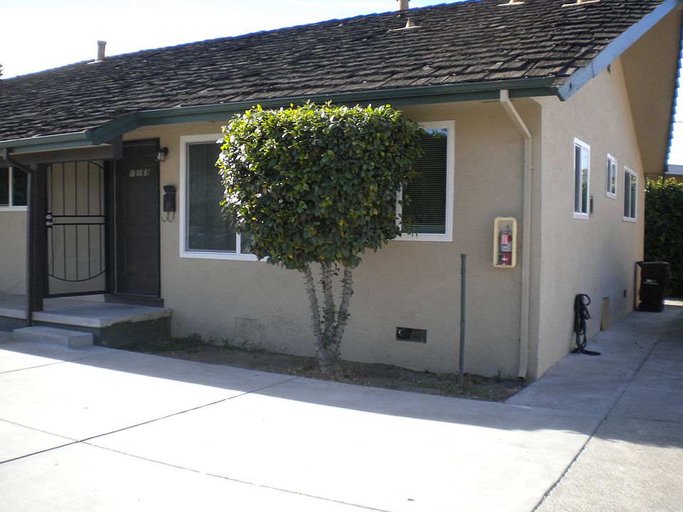 front of unit, parking on right side of unit