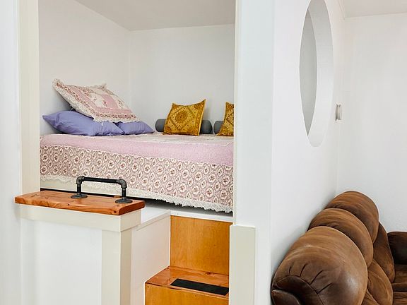 studio bedroom + skylight