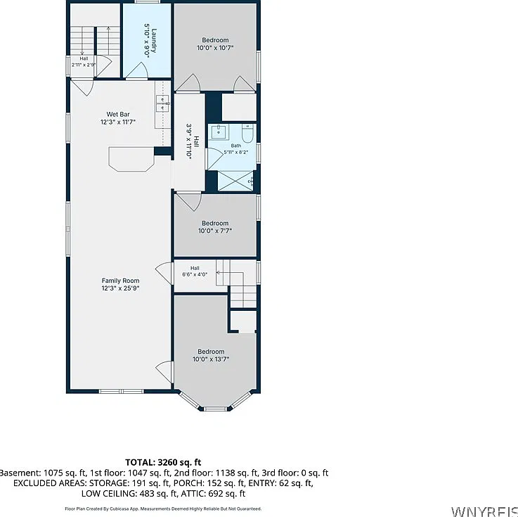 3 bed, 1.0 bath, 1152 sqft, $1,600 — Photo 2
