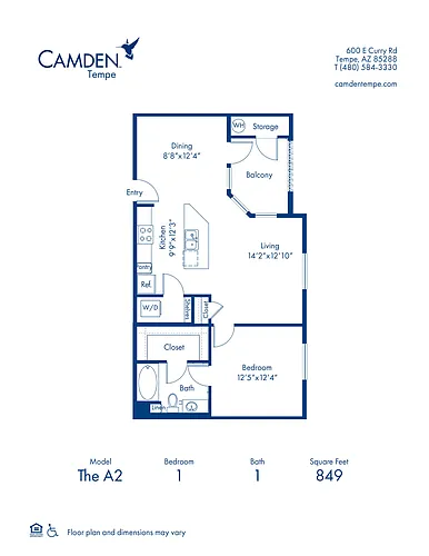 Floor plan The A2