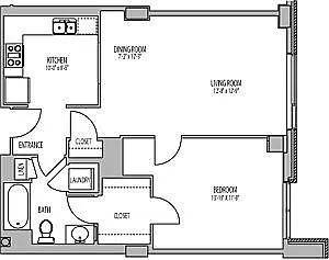 Floor plan 1C Renovation 2